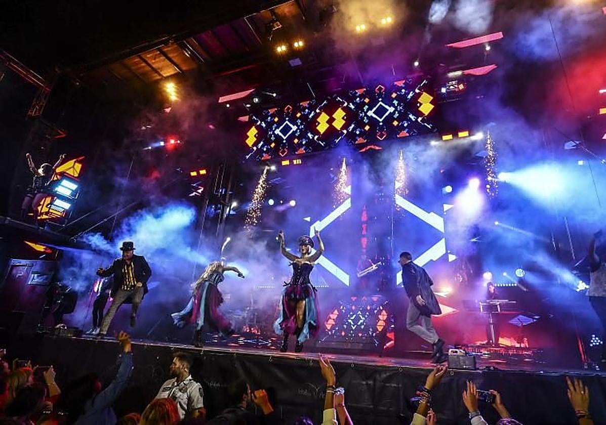 La Orquesta Panorama, en una de sus actuaciones.