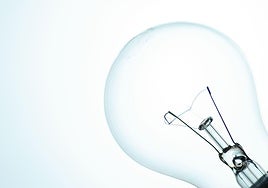 Bombilla, en imagen de archivo.