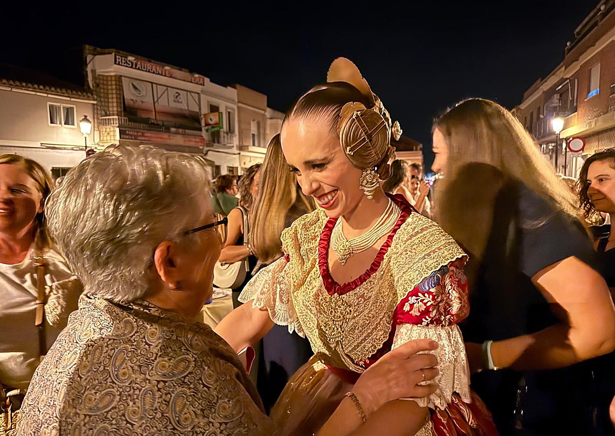Imagen secundaria 1 - Recibimiento de Anabel Calero en El Palmar.