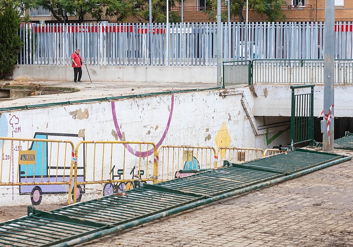 El barranco de La Saleta, a su paso por Aldaia.