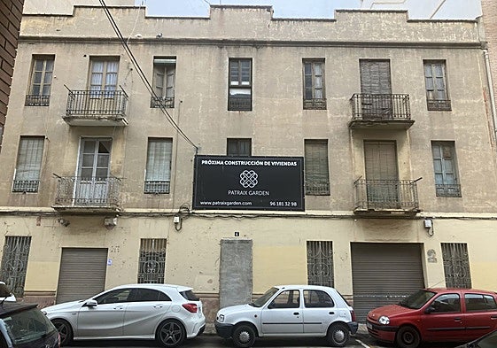 El edificio de Patraix que será derribado para dar paso a la nueva promoción de viviendas