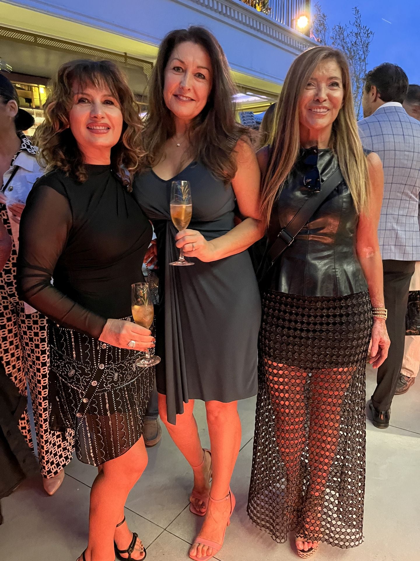 Eva Alapont, María José Rubio y Belinda Duart.