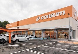 Un supermercado de Consum en una imagen de archivo.