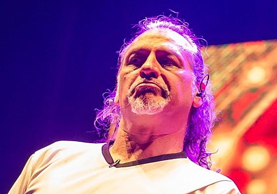 Camela, durante un concierto.