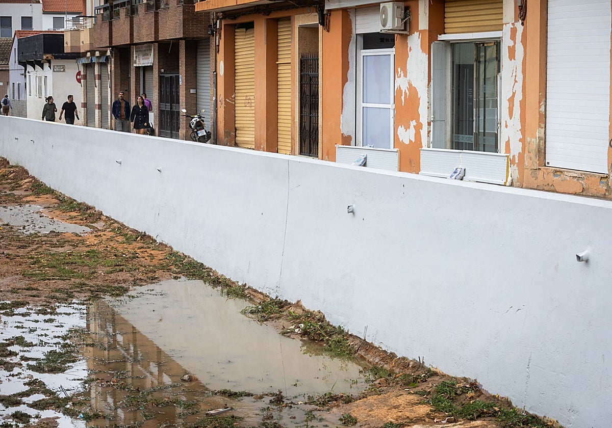 El barranco de la Saleta, en Aldaia.