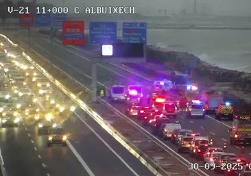 Atropello mortal en la V-21 a la altura de Albuixech