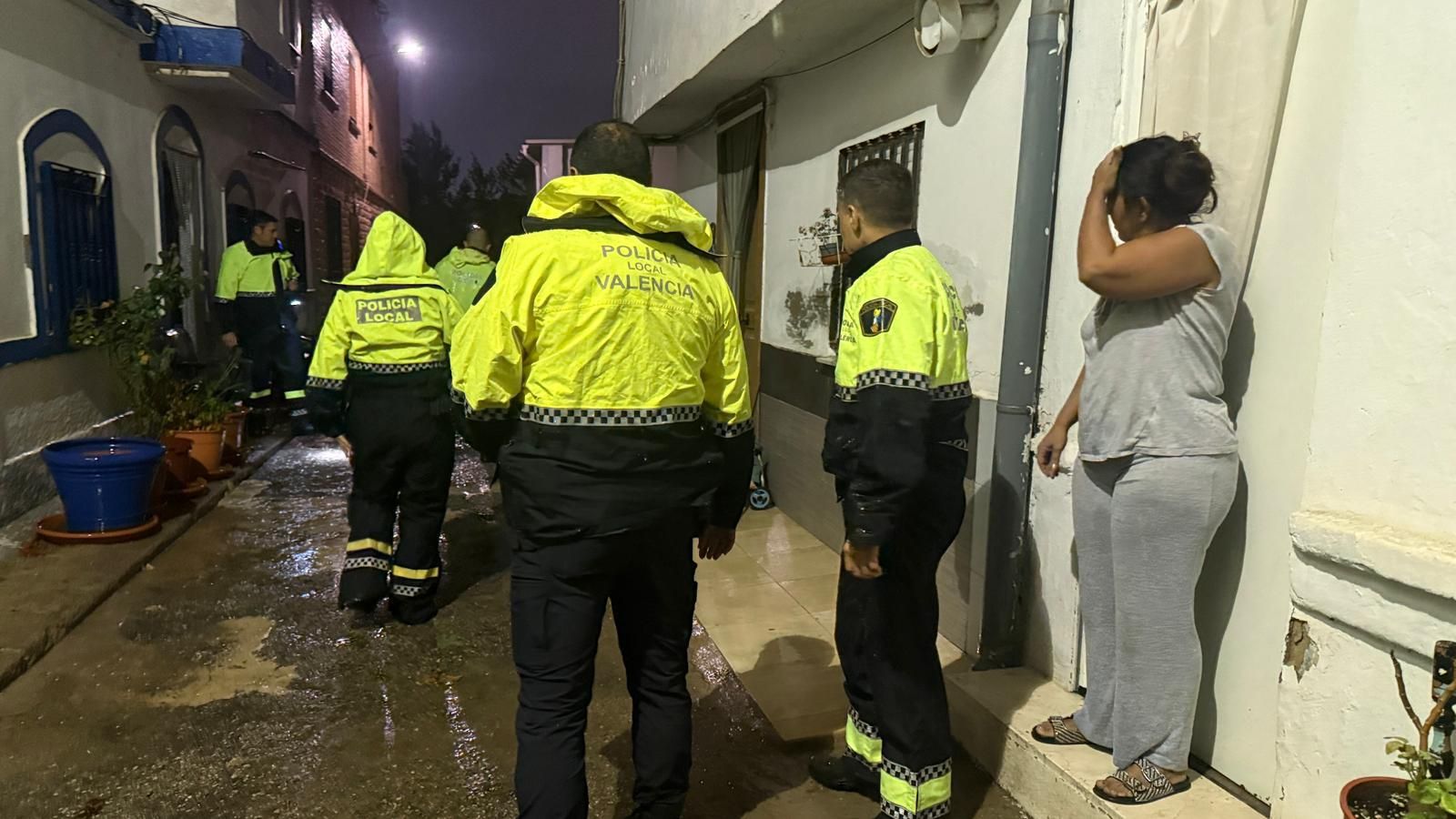 Así ha sido la noche con tormentas en Valencia