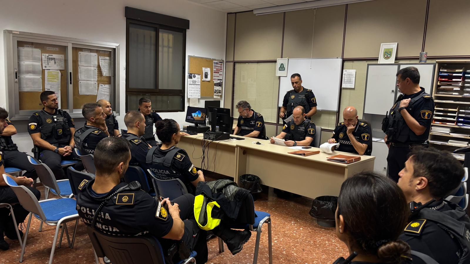 Así ha sido la noche con tormentas en Valencia