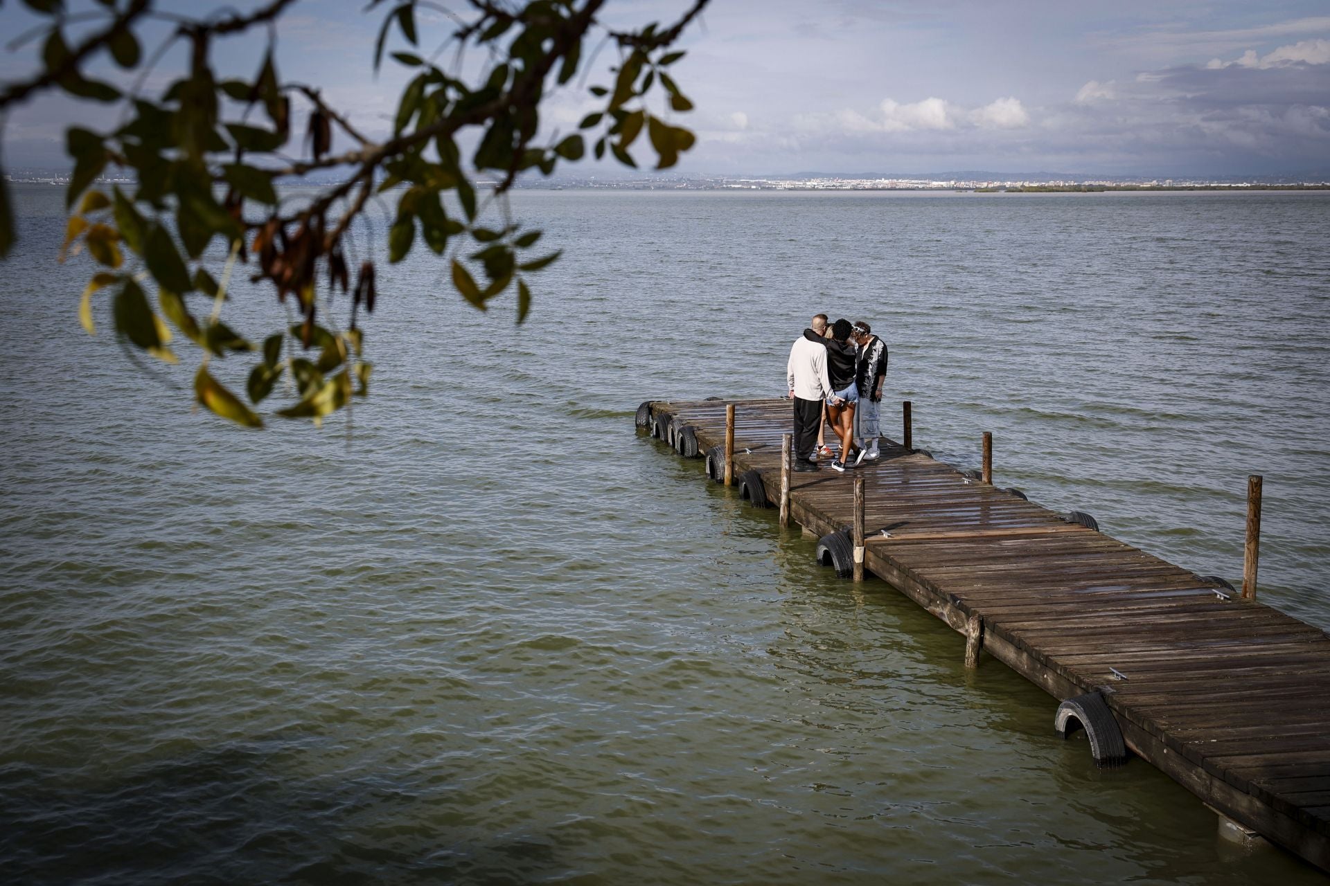 Aumenta el nivel de agua en La Albufera y campos de arroz anegados tras las lluvias