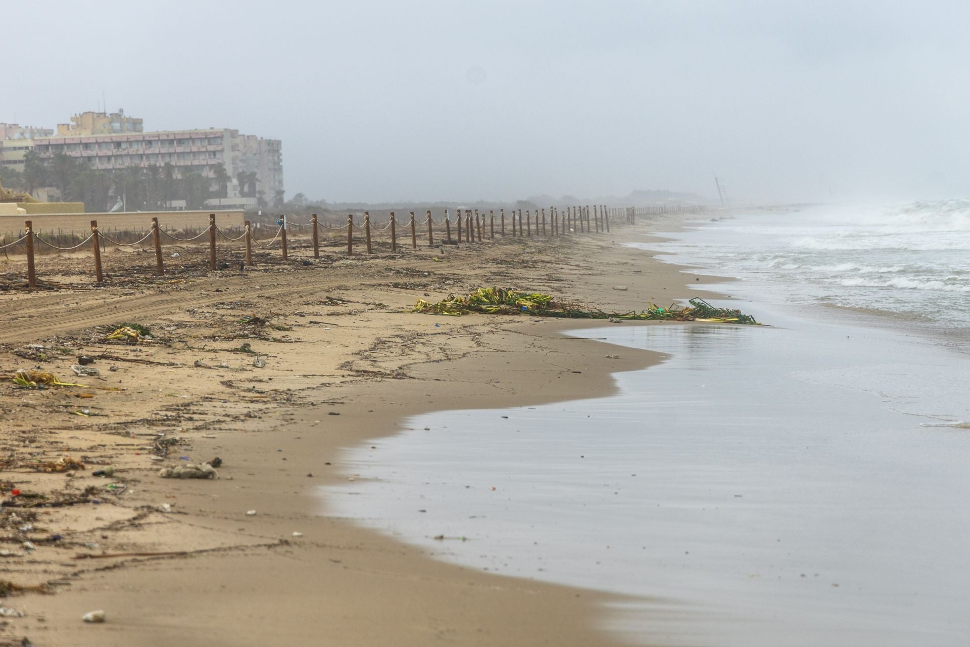 Así ha afectado el temporal a las playas valencianas