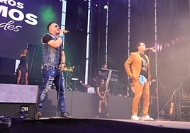 Andy y Lucas dan un concierto en Segovia.