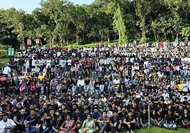 Uno de los eventos del hackathon durante el pasado año.