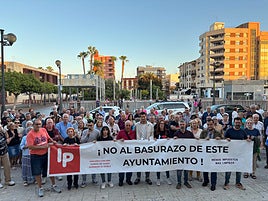 Un momento de la concentración.