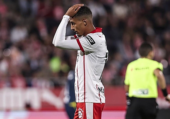 Azzedine Ounahi, con el Girona.