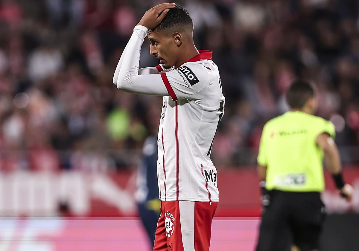 Azzedine Ounahi, con el Girona.