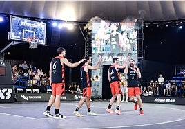 El Valencia Basket 3x3.