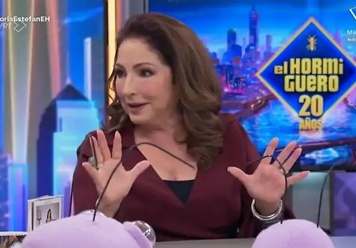 Gloria Estefan en 'El Hormiguero'
