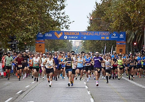 Media Maratón de Valencia, en una imagen de archivo.