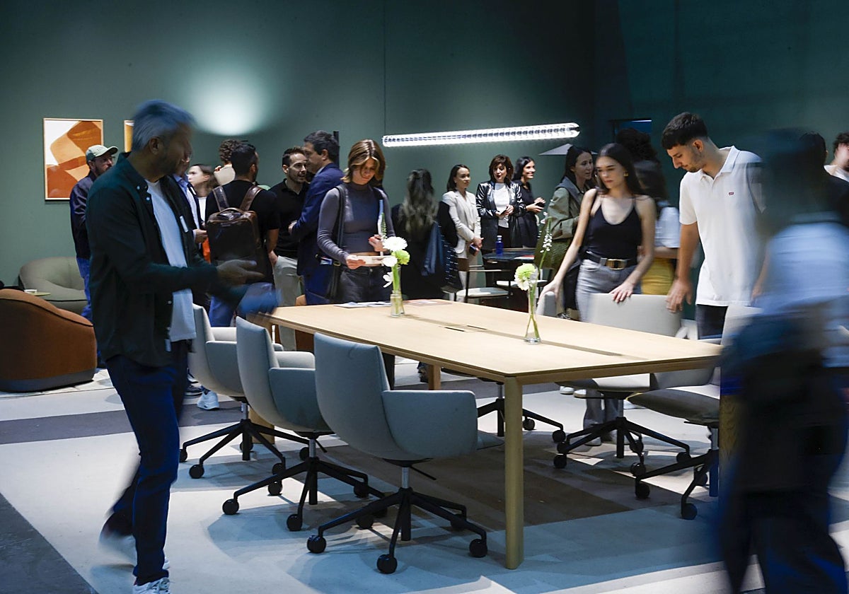 Asistentes a Feria Habitat.