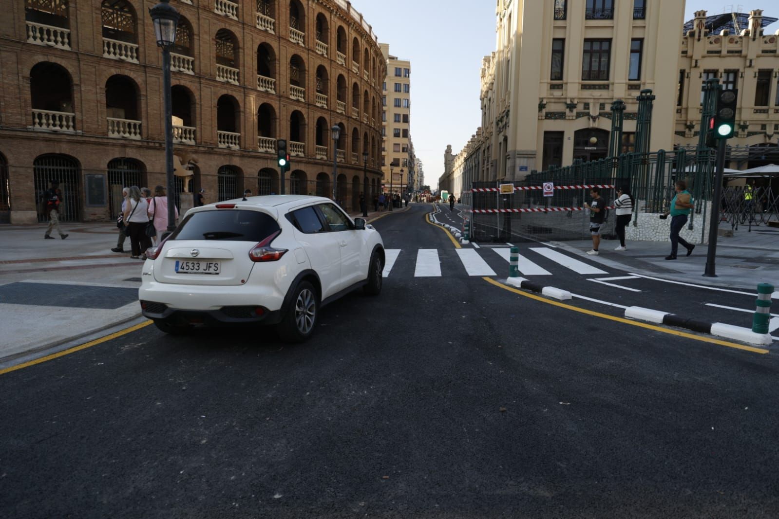 Reapertura de la calle Alicante tras las obras