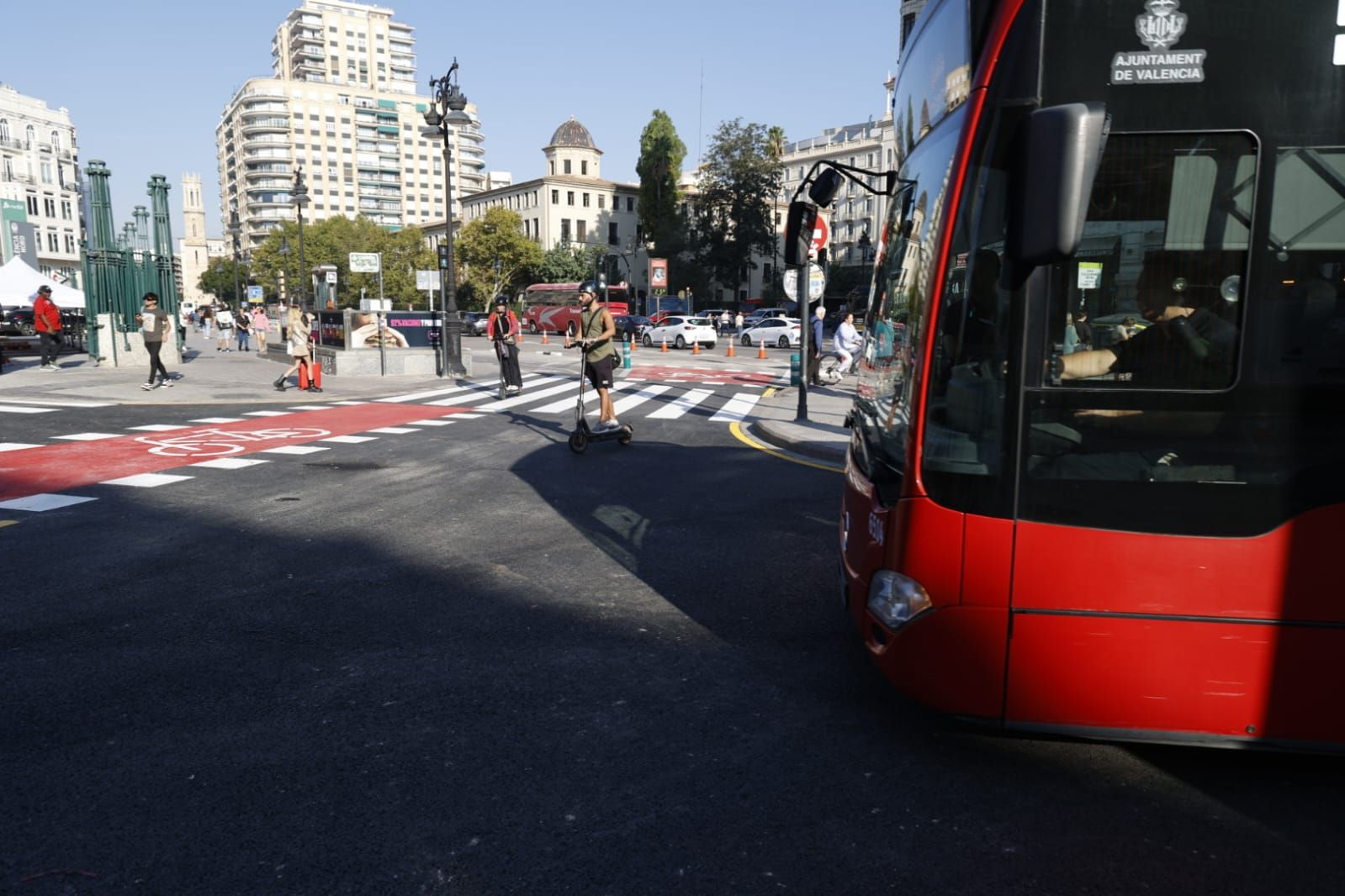 Reapertura de la calle Alicante tras las obras