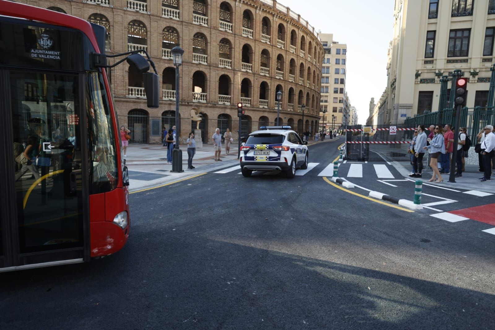 Reapertura de la calle Alicante tras las obras
