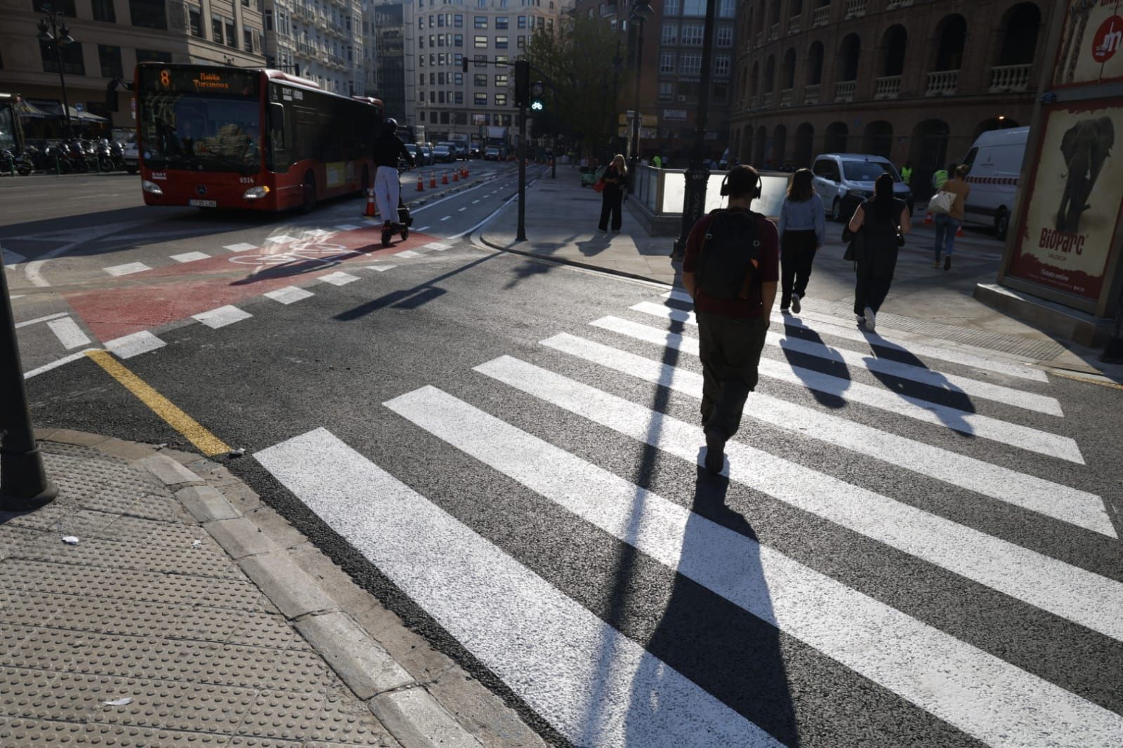 Reapertura de la calle Alicante tras las obras