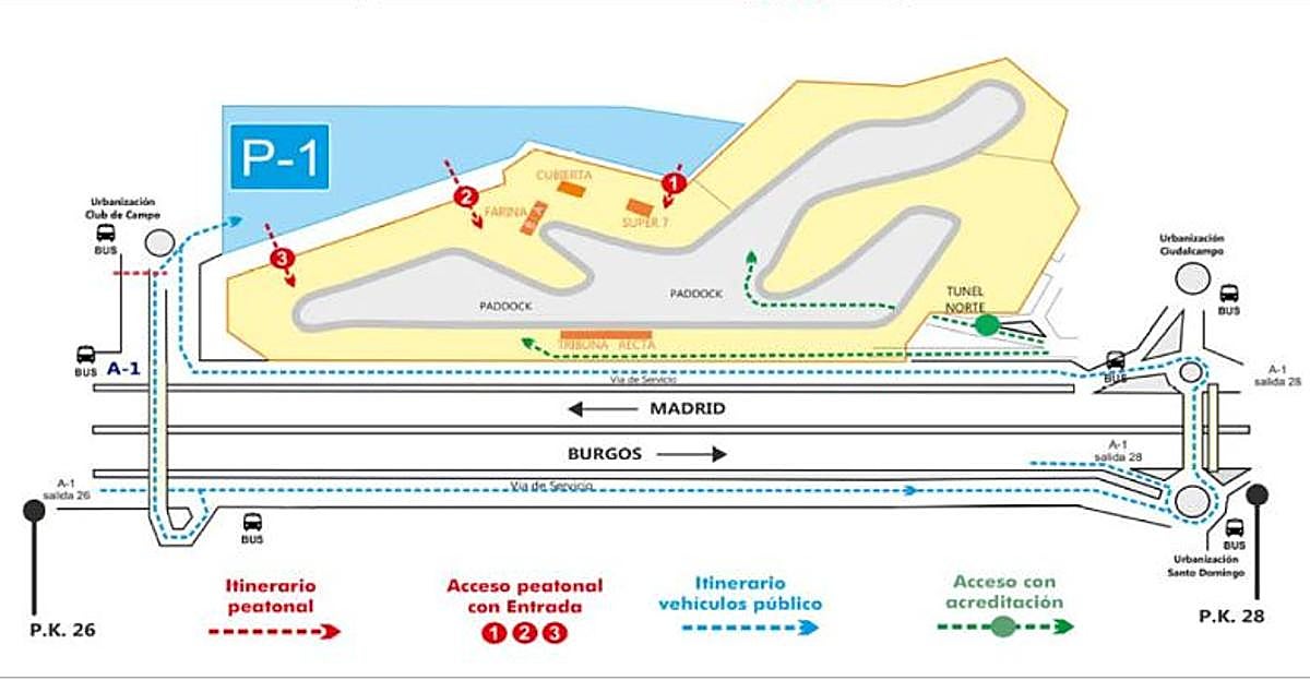 Circuito del Jarama: accesos, aparcamiento e itinerarios alternativos este fin de semana por el Gran Premio Camión de España