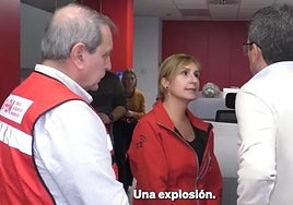 VÍDEO | Pradas a Mazón a su llegada al Cecopi: «Ha sido una meteorología nunca conocida. Una explosión»