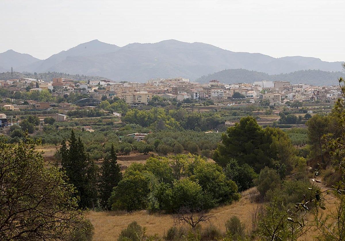 Vista general de Chelva.
