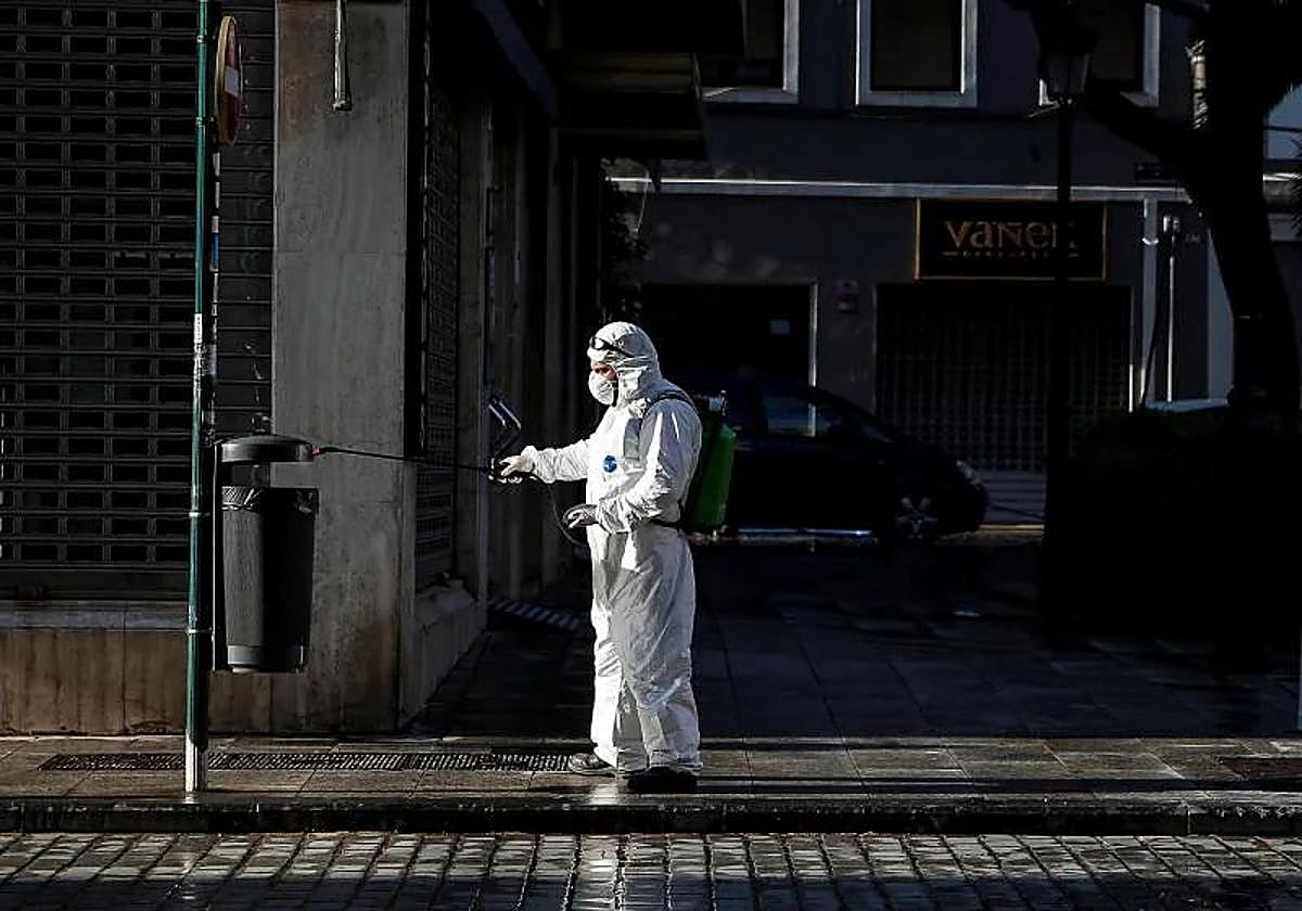 Una de las imágenes que más se vieron durante el confinamiento y la pandemia.