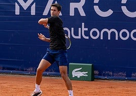 Carlos Sánchez Jover, durante la primera jornada de la Copa Faulcombridge.