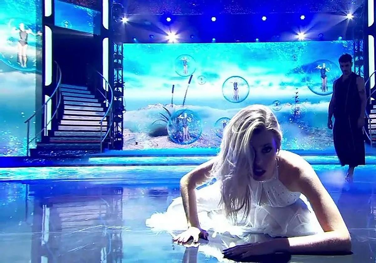 Nerea Rodríguez, durante un momento del programa.