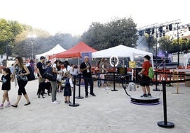 Uno de los estands del Jove Fest.