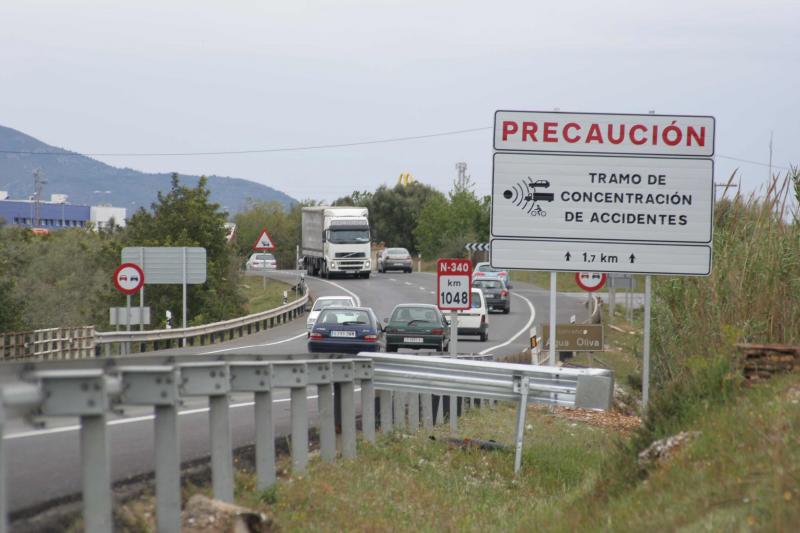 La zona de la carretera en la que ha tenido lugar el accidente se considera como punto negro.