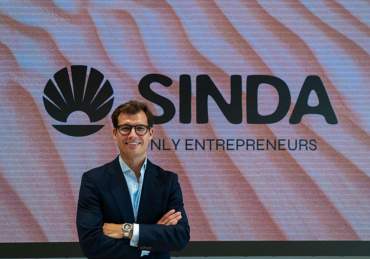 Imagen del valenciano Álvaro Payá, cofundador de Sinda Hub