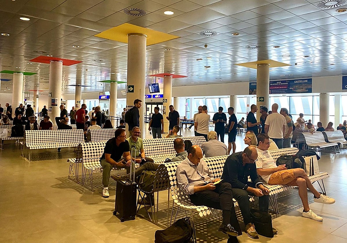 Imagen reciente de la terminal del aeropuerto de Castellón