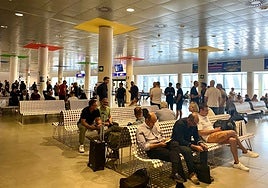 Imagen reciente de la terminal del aeropuerto de Castellón