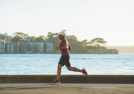 Un corredor en una imagen de archivo.