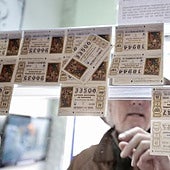 Décimos de los Lotería de Navidad, en una imagen de archivo.