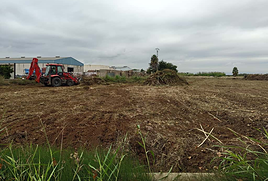 Zona por la que pasará la variante de Albalat de la Ribera.