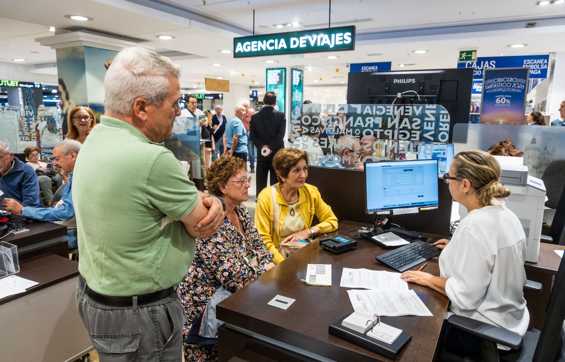 Comienza la temporada de Imserso en la agencias de viaje de la Comunitat