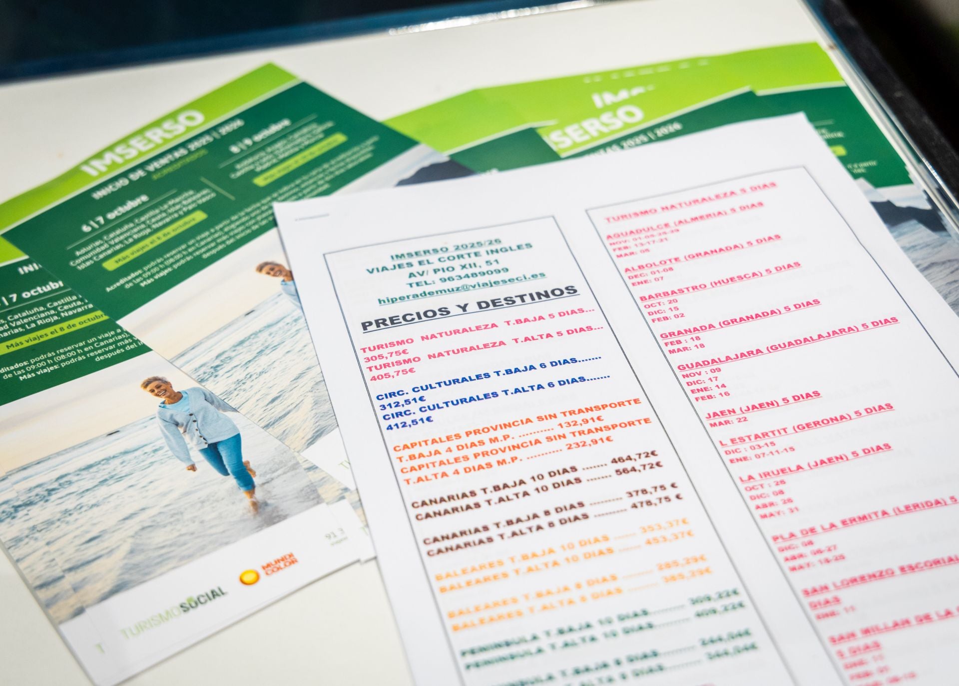 Comienza la temporada de Imserso en la agencias de viaje de la Comunitat