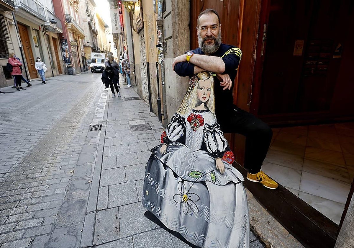 El artista Antonio de Felipe en una imagen de archivo.