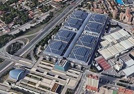 Recreación de cómo quedará la cubierta una vez instalado el huerto solar