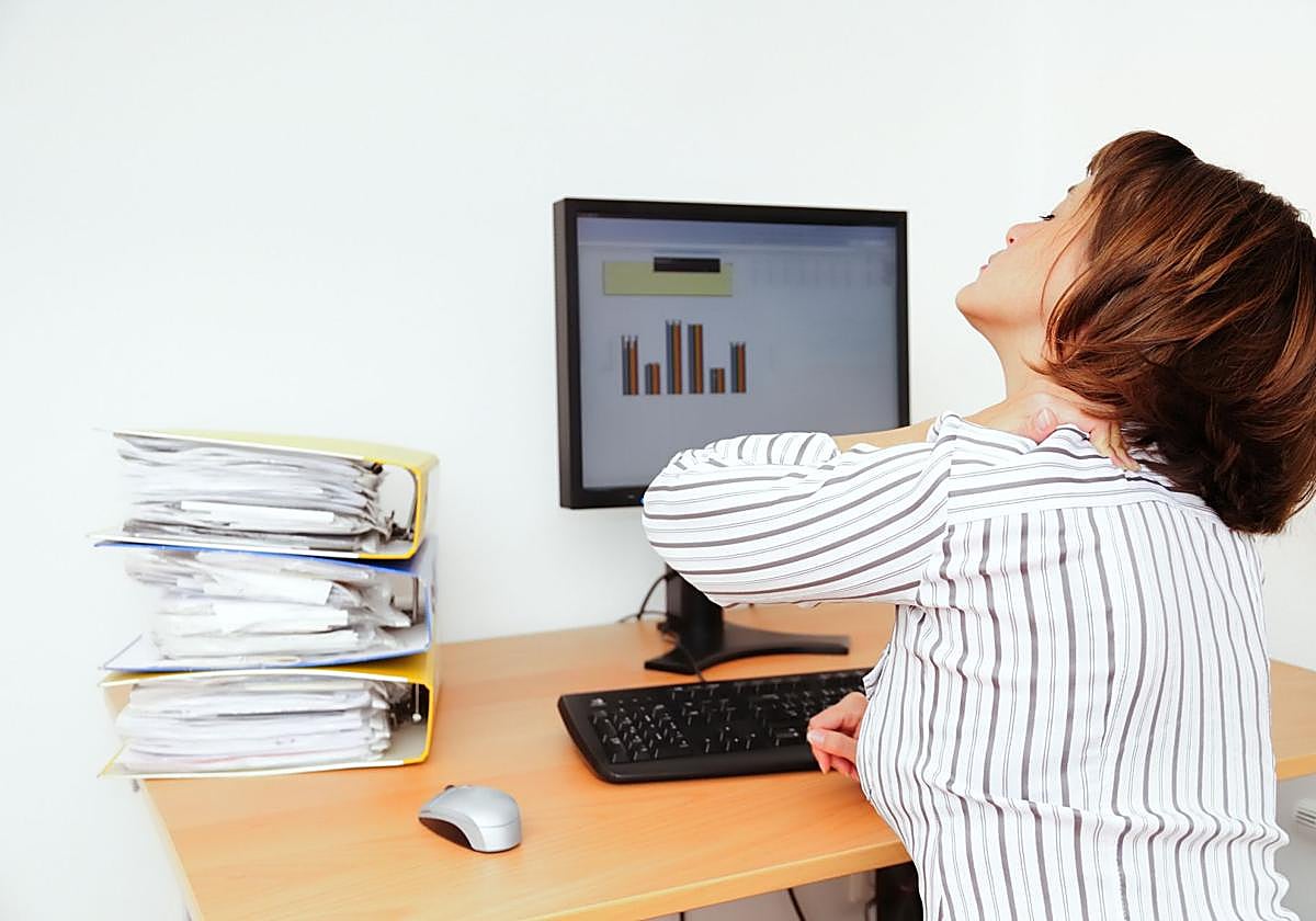 Una trabajadora, en imagen de archivo.