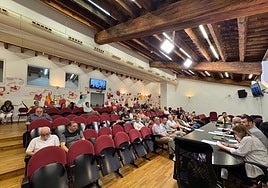 Imagen del pleno celebrado este martes.