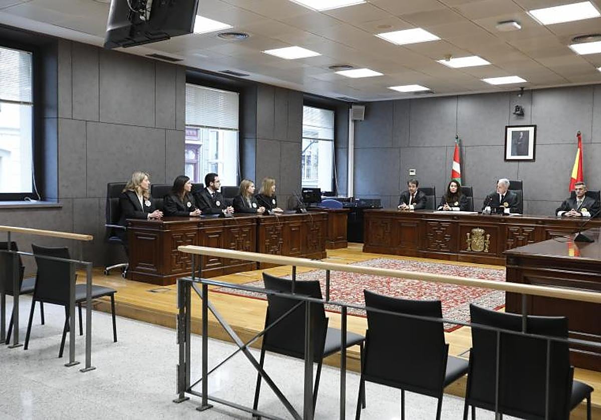 Sala del TSJPV, en una imagen de archivo.