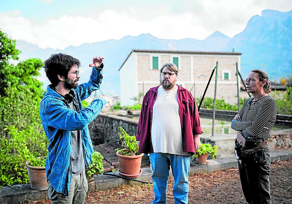 Imagen del rodaje en Godella.