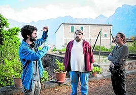 Imagen del rodaje en Godella.